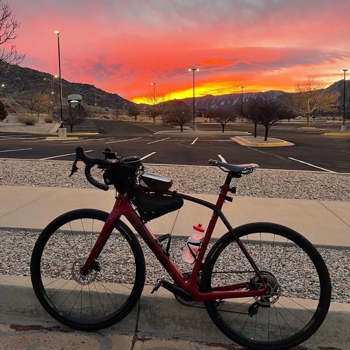 A picture containing outdoor, bicycle, sky, parked

Description automatically generated