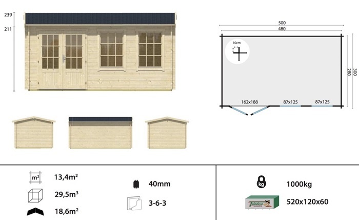 A diagram of a shed

Description automatically generated