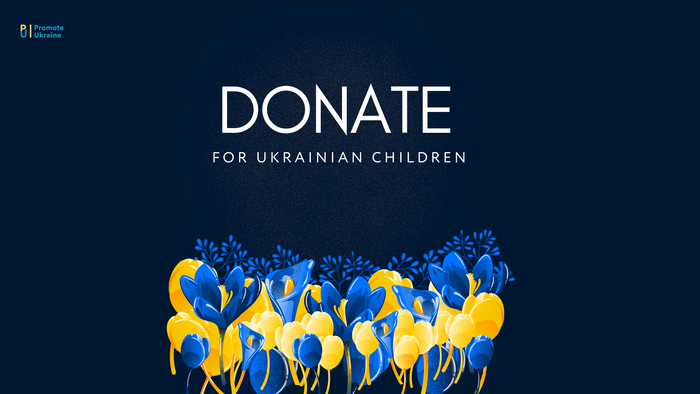 Help Ukrainian Children | Promote Ukraine (Powered By Donorbox)