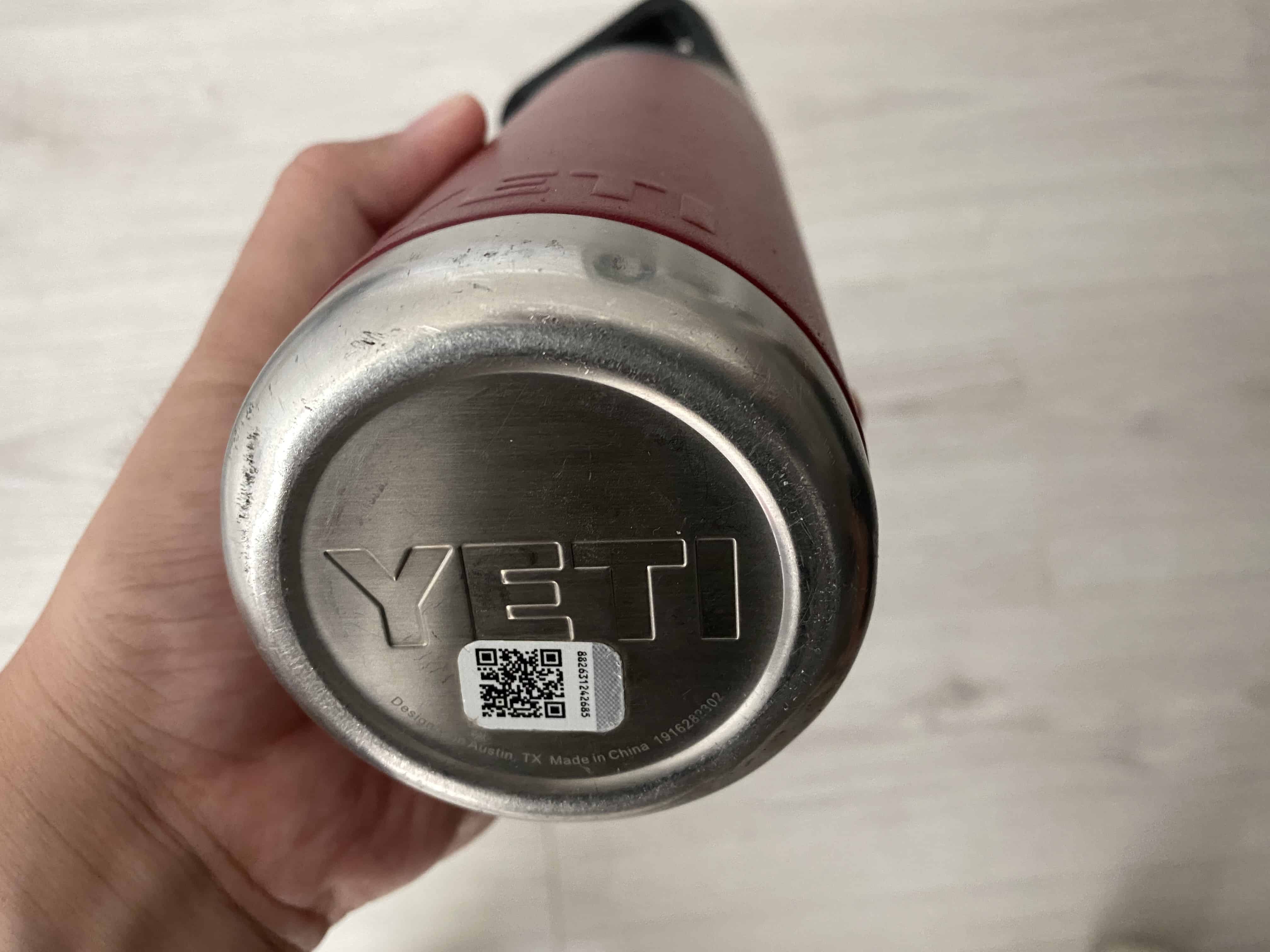 QR Code on Yeti Bottle