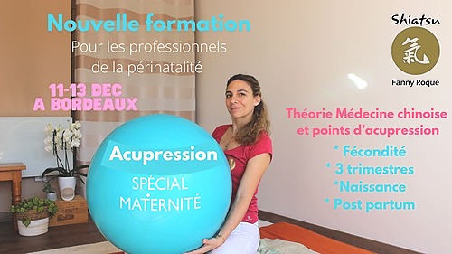 Représentation de la formation : Acupression Périnatale