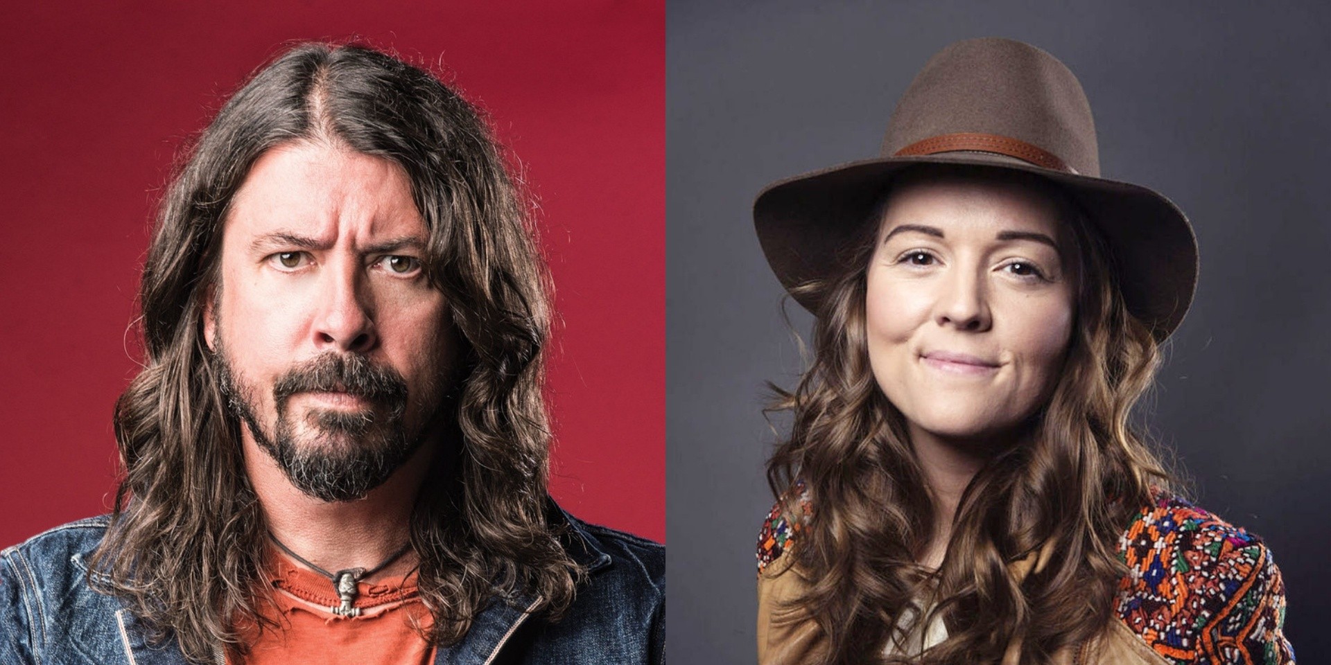 Brandi Carlile and Dave Grohl performed surprise busking session in Seattle