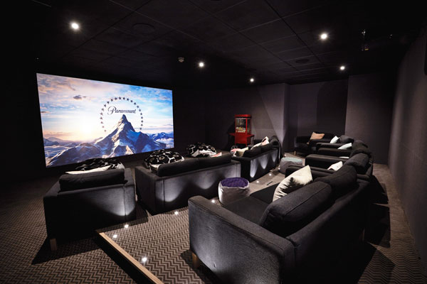 The screening room