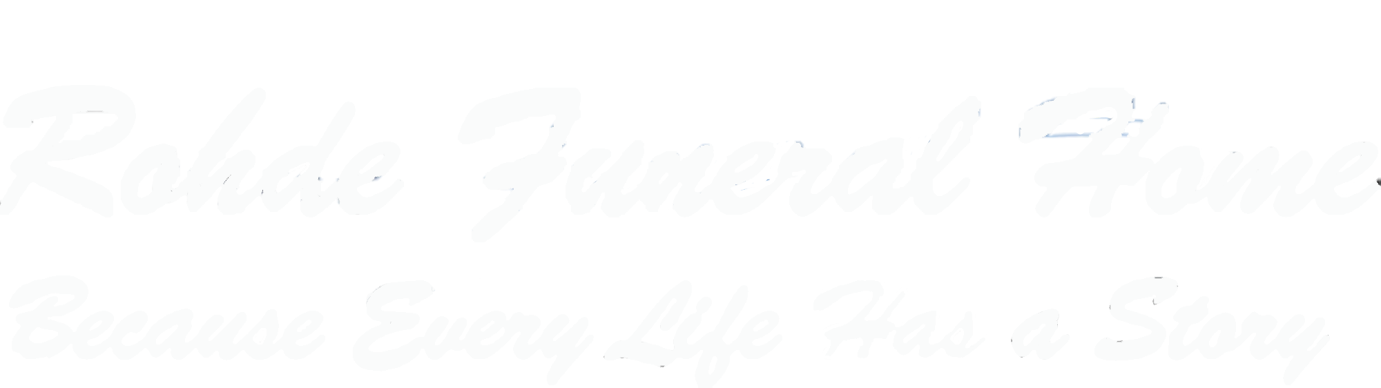 Rohde Funeral Home Logo