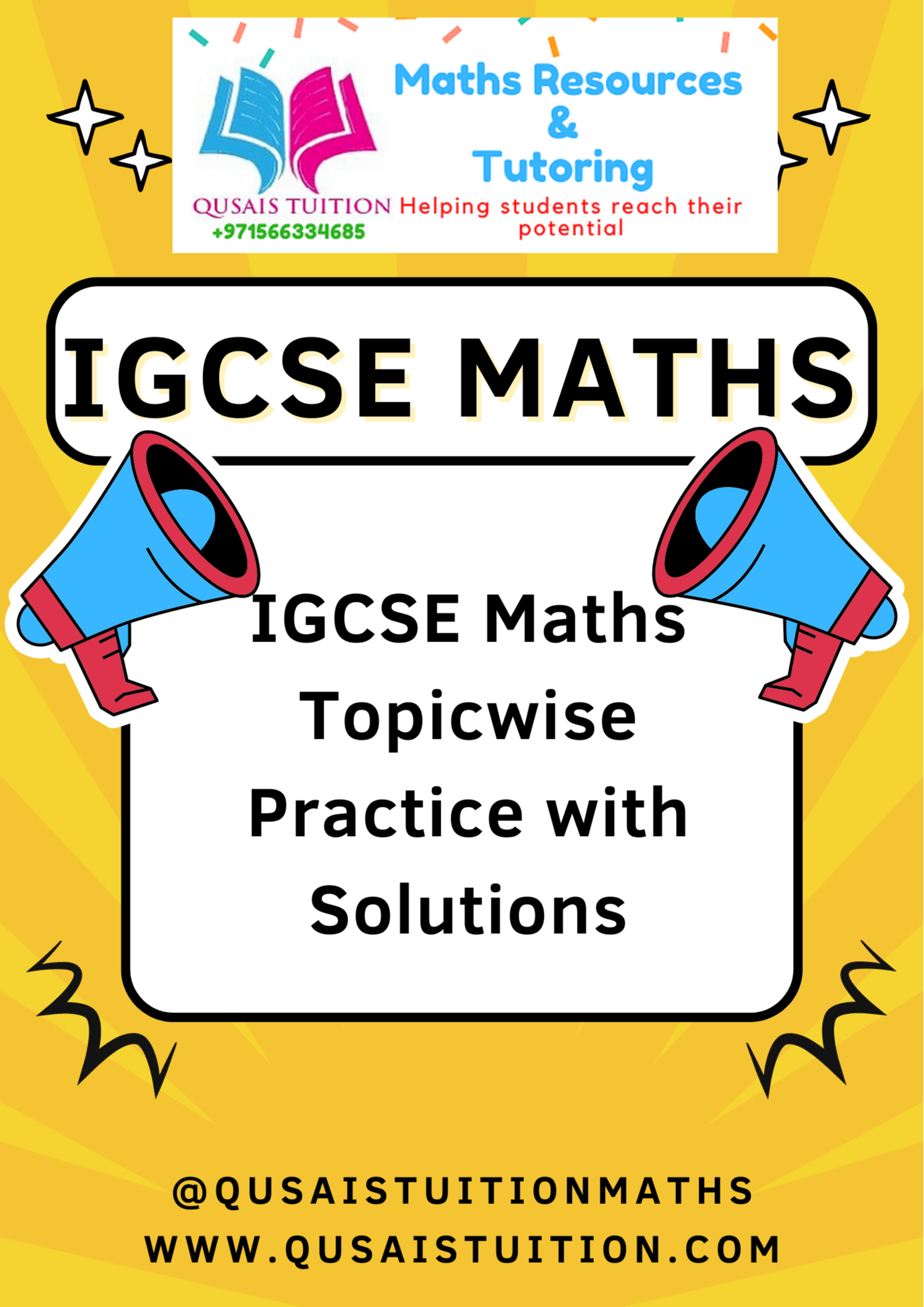 IGCSE Maths Past Papers Questions And Answers Topicwise With