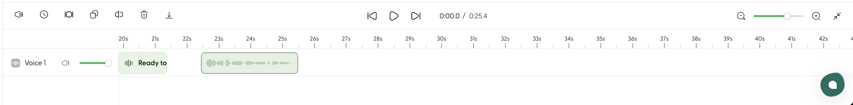 Remove unwanted silence periods between audio clips