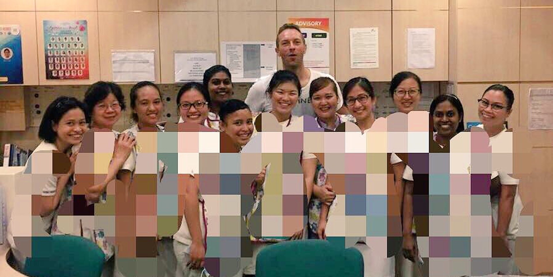 Coldplay's Chris Martin confirms good guy status, visited KK Hospital in Singapore