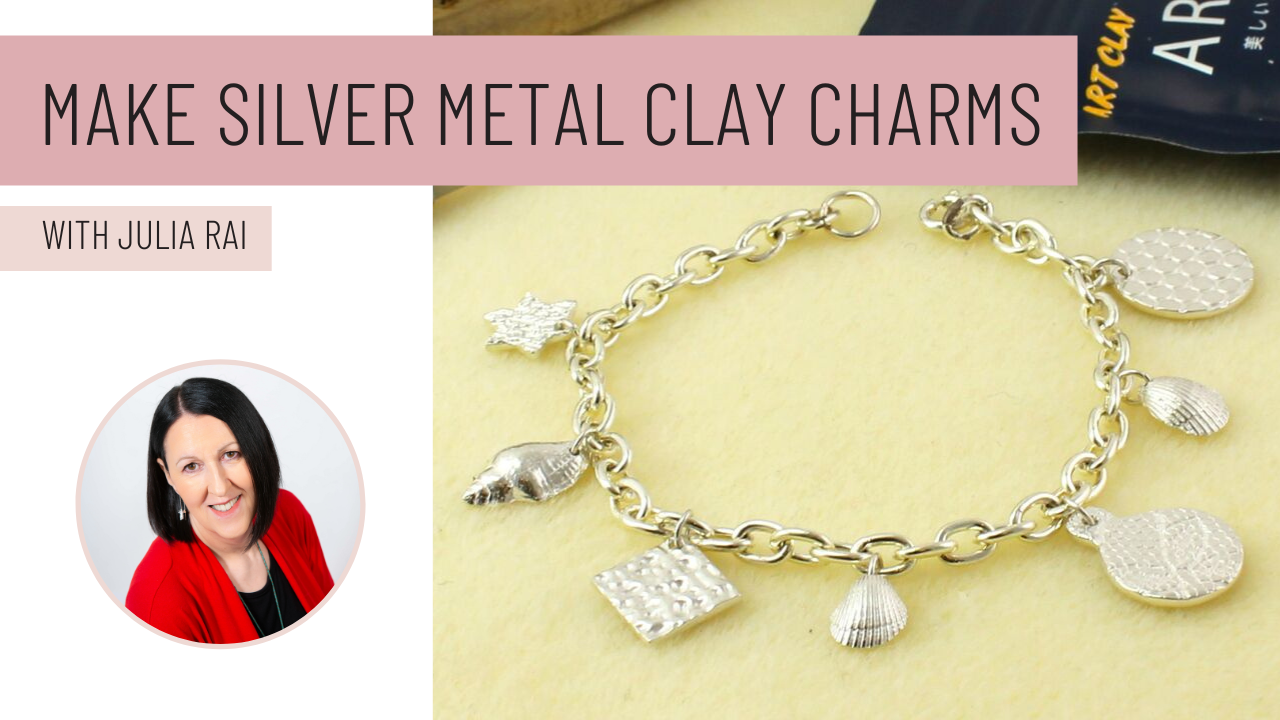 Make Silver Metal Clay Charms
