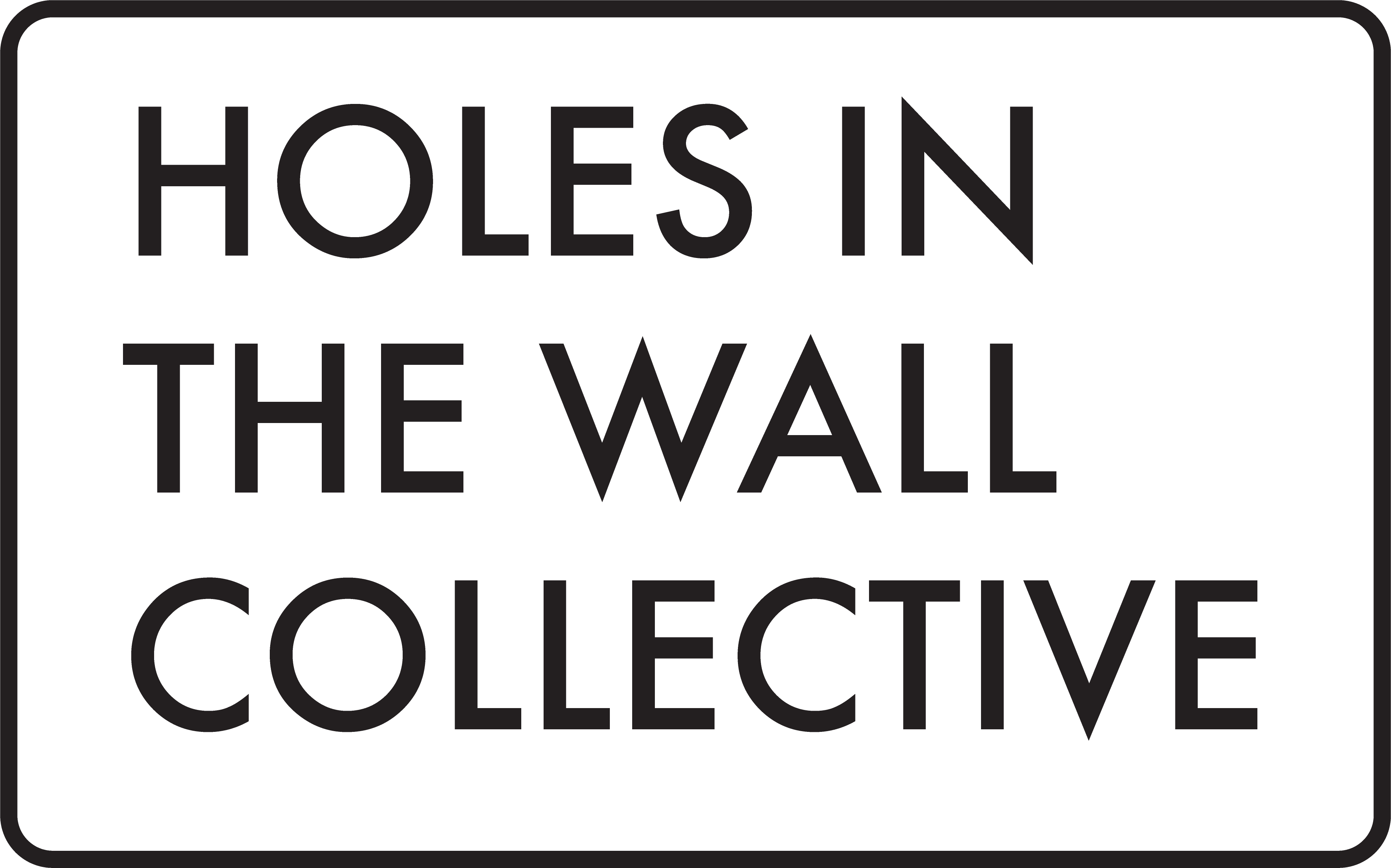 Holes in the Wall Collective logo