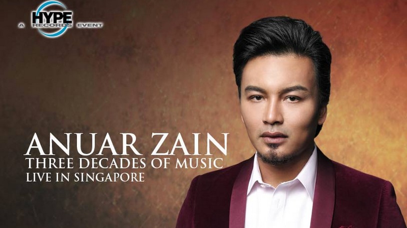 ANUAR ZAIN THREE DECADES OF MUSIC LIVE in Singapore 2015