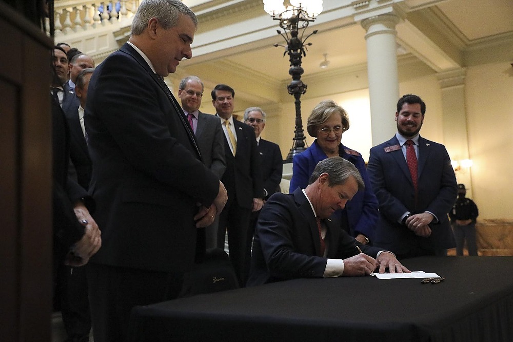 Anti BDS Bill Signing with Georgia Governor Kemp
