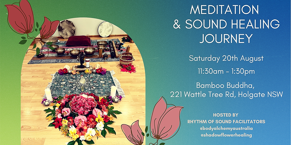 Guided Meditation and Sound Journey, Holgate, Sat 20th Aug 2022, 11:30 ...