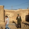 Arazane Synagogue, Exterior With Raphy Elmaleh and Moroccan Man (Arazane Morocco, 2010)