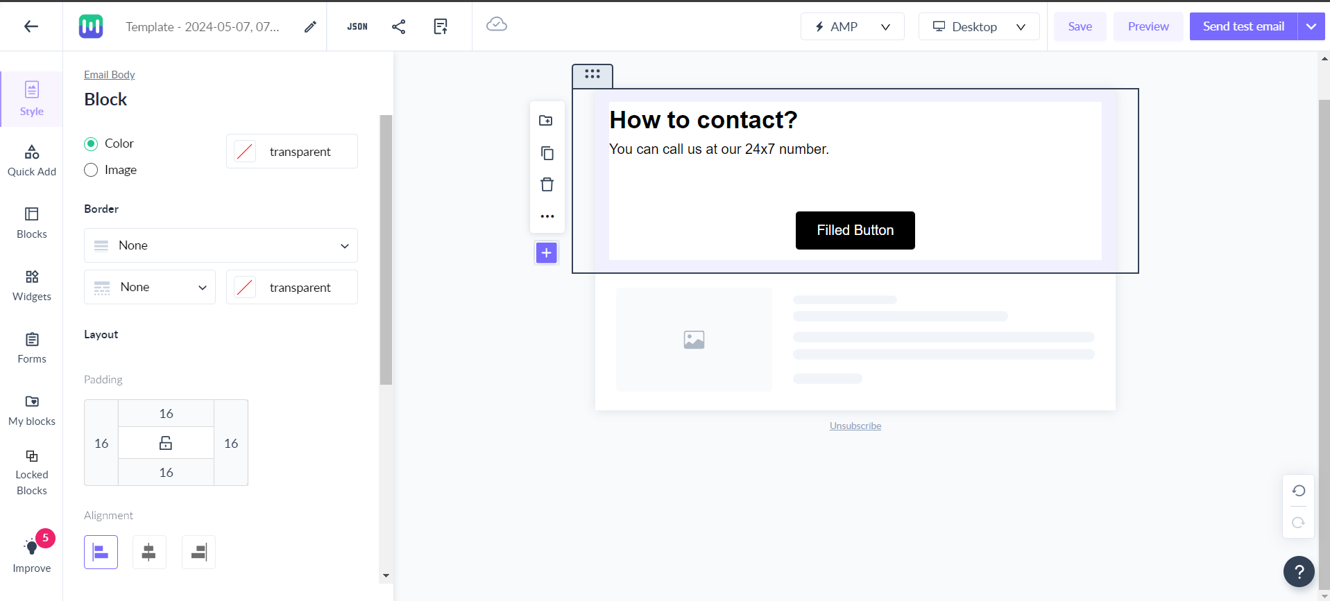 Use dynamic (repeatable) block in a template to personalise content