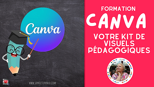 Représentation de la formation : Formation Canva pour les formateurs 