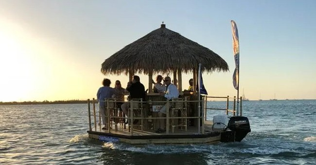 BYOB Floating Tiki Bar Cruise through Downtown Tampa image 5