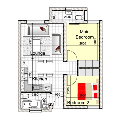 2-Bed Stack B
