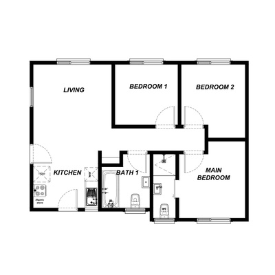 67.5sqm unit