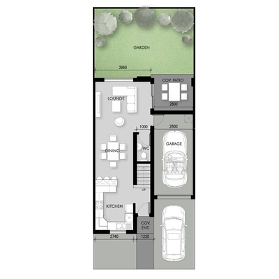 2 Bedroom Unit