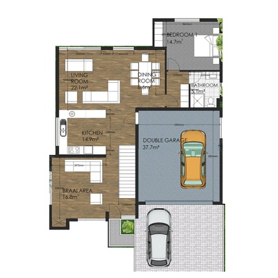 Type B - 4 Bedroom