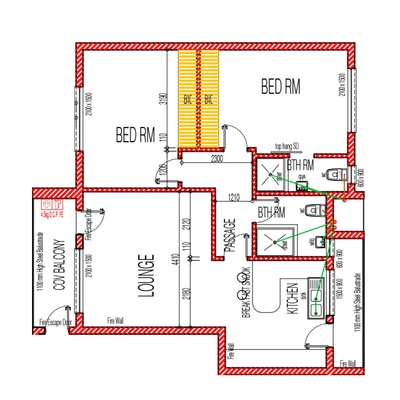 2 Bedroom Unit