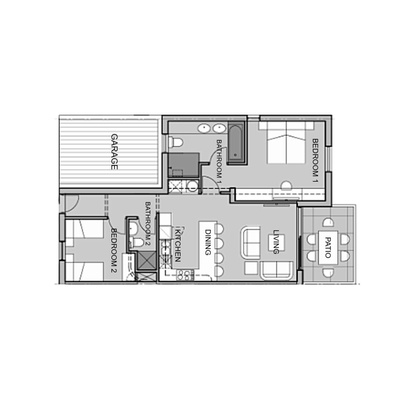 Type 10 - Apartment Terrace