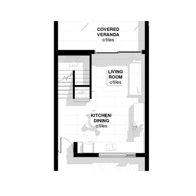 Type E1/E2/E3/E4 (Terraced home)