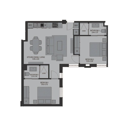 2 Bed Type 2