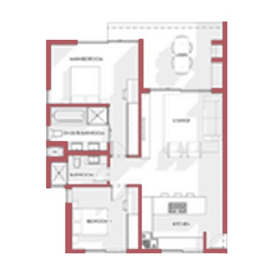 2 Bedroom