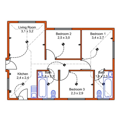 Unit Type 60sqm