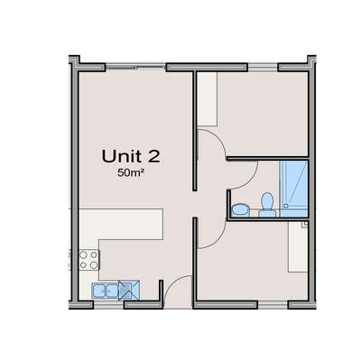 50sqm Unit