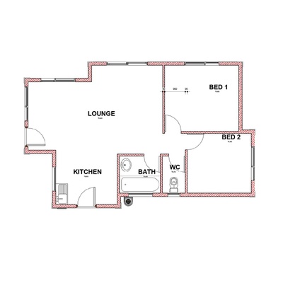 55sqm Unit