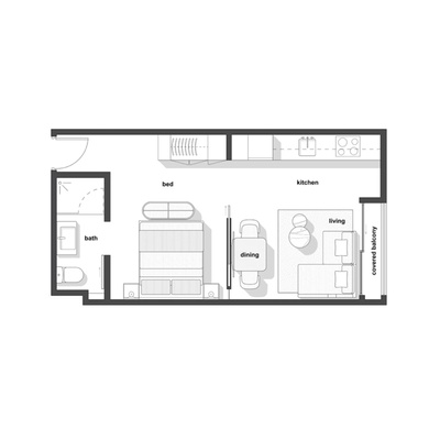 1 Bedroom A