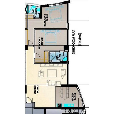 2 Bedroom Apartment