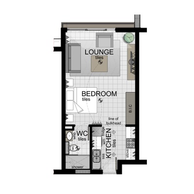 Studio 38sqm