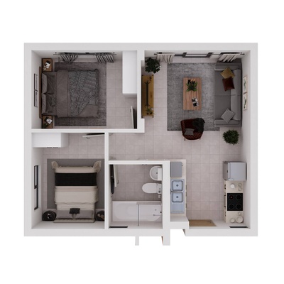 2 Bed Apartment