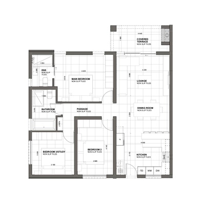 3 Bed 2 Bath