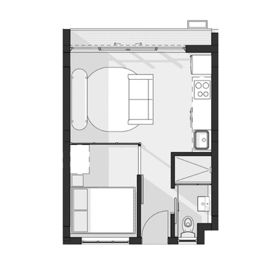 1 Bedroom East