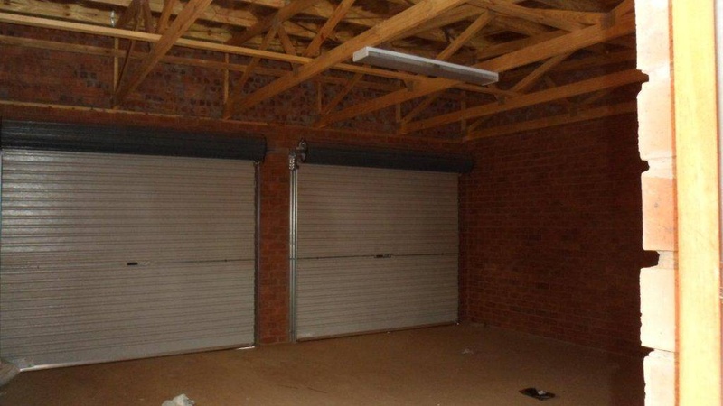 Double garage