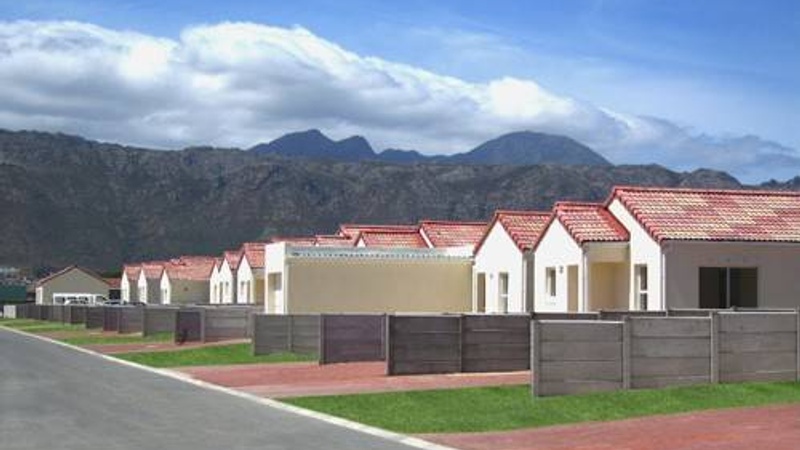 Unit view with mountain backdrop