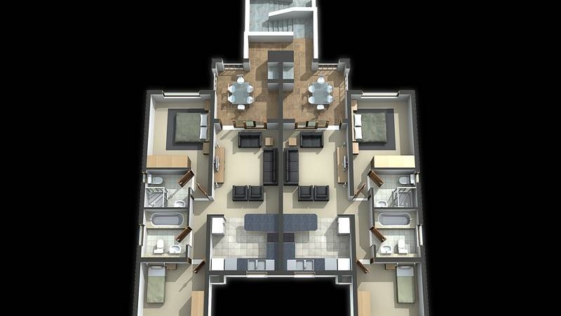 Type C (first floor unit)