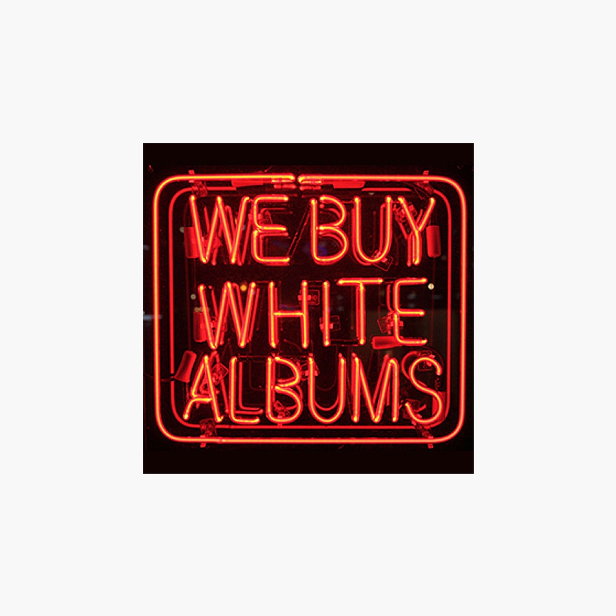 A photo of white albums