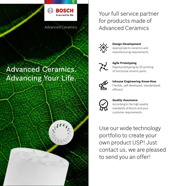 Ceramics Expo Bosch Advanced Ceramics