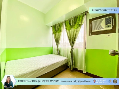 2BR FURNISHED UNIT FOR SALE at Ridgewood Towers near BGC