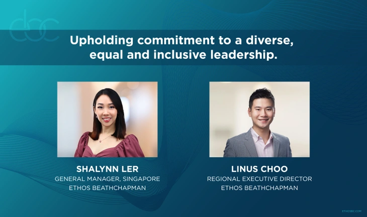 Shalynn Ler and Linus Choo Appointed General Manager of Singapore and Regional Executive Director by Ethos BeathChapman, upholding Commitment to Local, Inclusive Leadership Talent