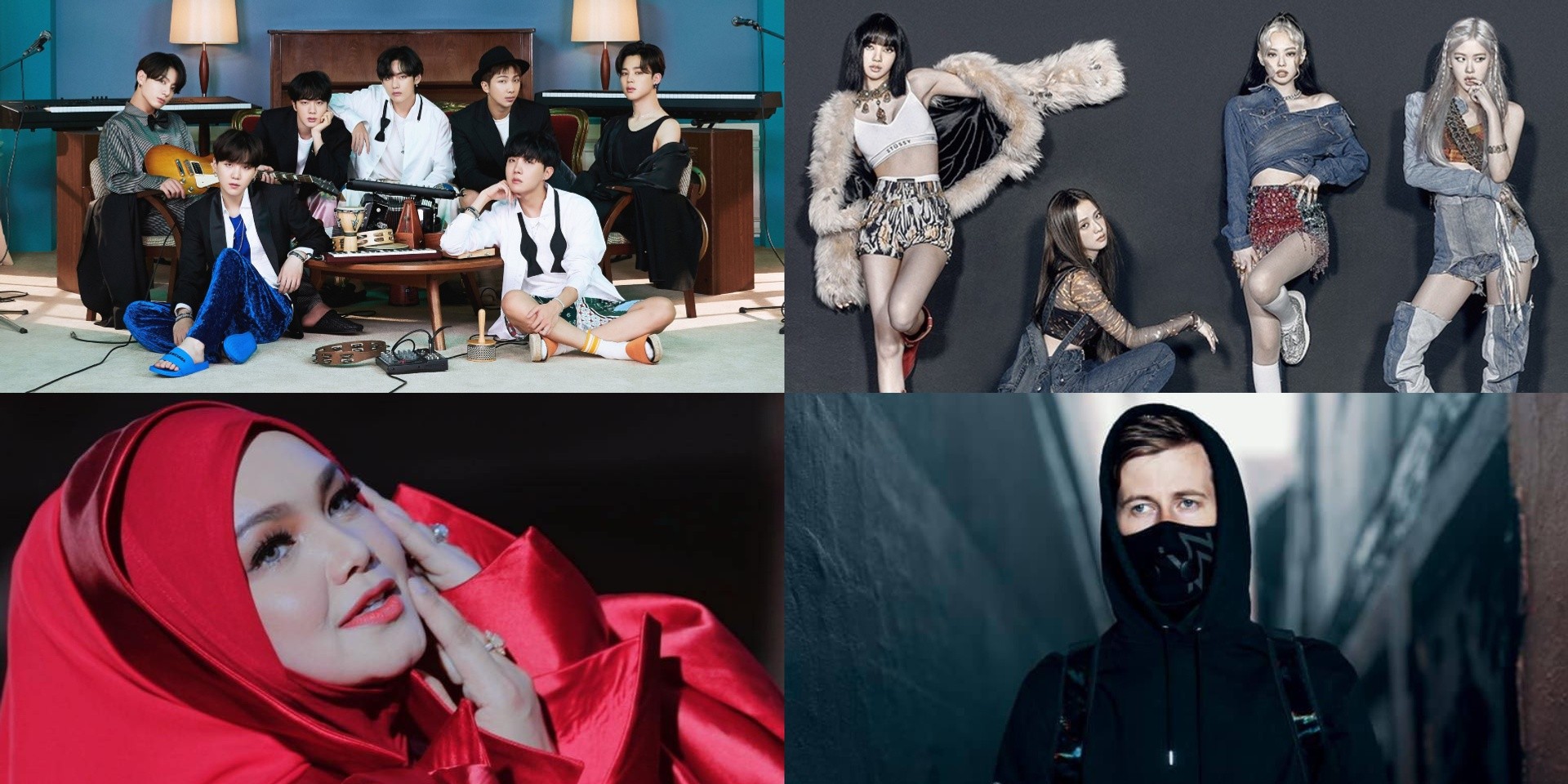 JOOX unveils 2020 Music Annual Review, BTS, BLACKPINK, Dato' Sri Siti Nurhaliza, and Alan Walker among top-streamed artists in Malaysia