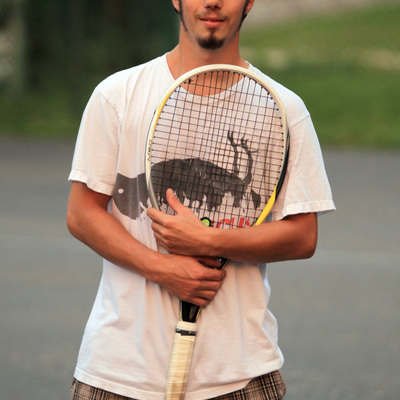 Mike B. teaches tennis lessons in Windsor, ON