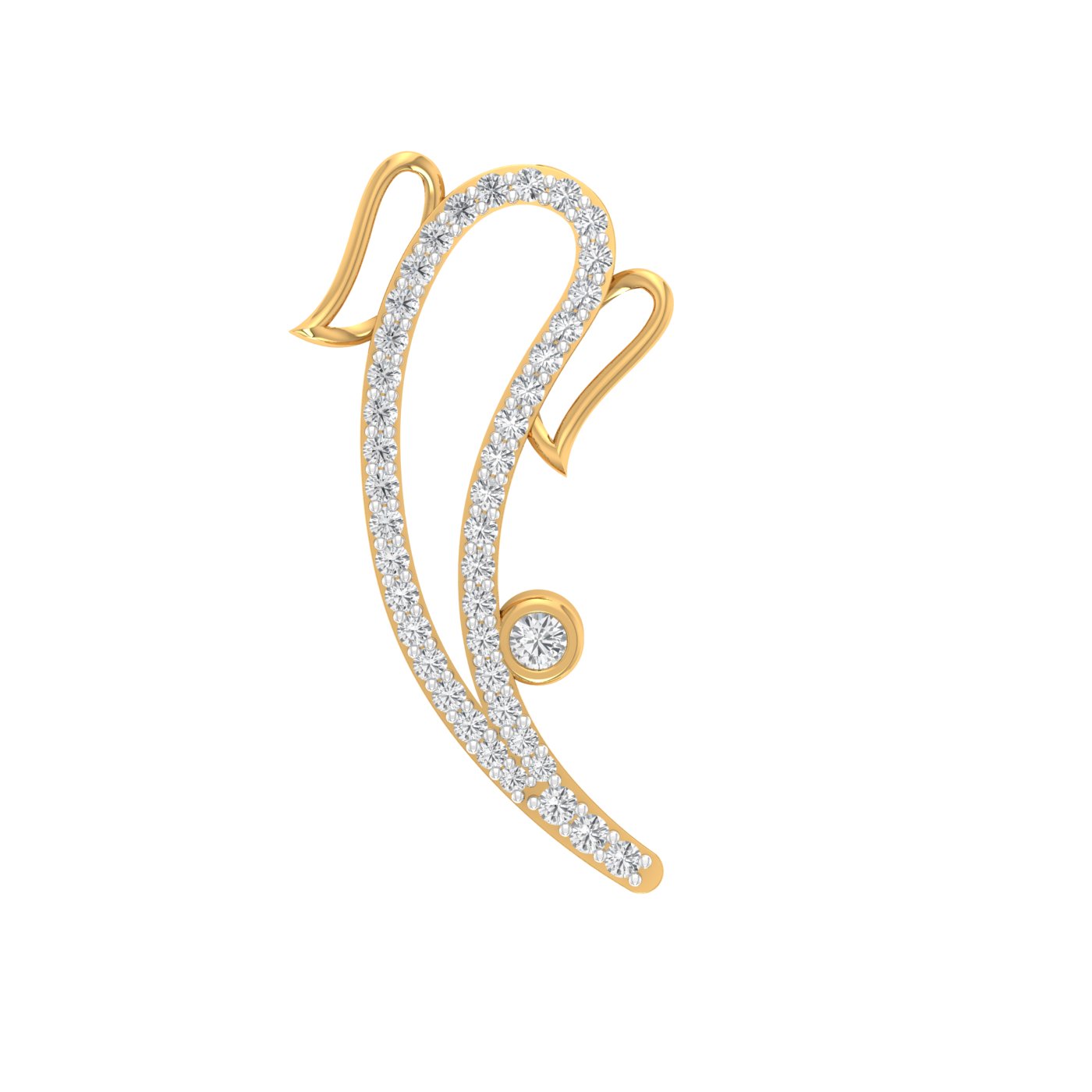 10 Exclusive Lord Ganesha Gold Pendant Designs | diamond pendant 