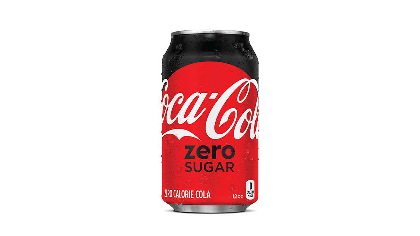 Coke Zero Soda Can