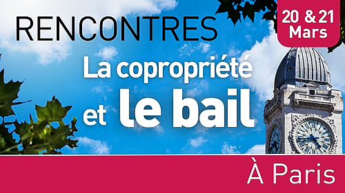 Représentation de la formation : Rencontres nationales de la copropriété (RNCP) - 8e édition